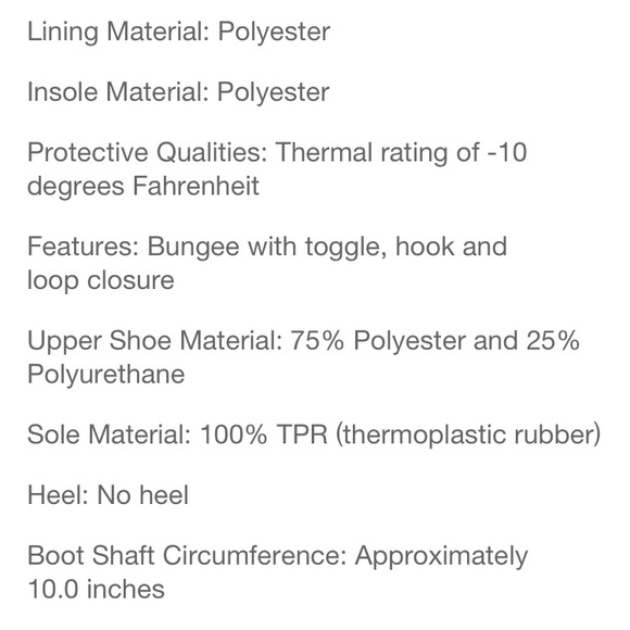 Girls Snow Boot Pink Metallic Winter Cozy Shoe NEW - Picture 6 of 6